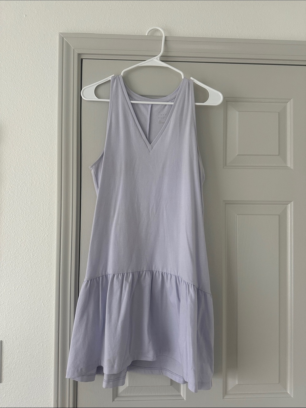 56% cotton tank dress
